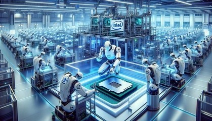 英特爾“10X moonshot”計劃 以Cobots為核心，打造全AI自動化芯片代工廠